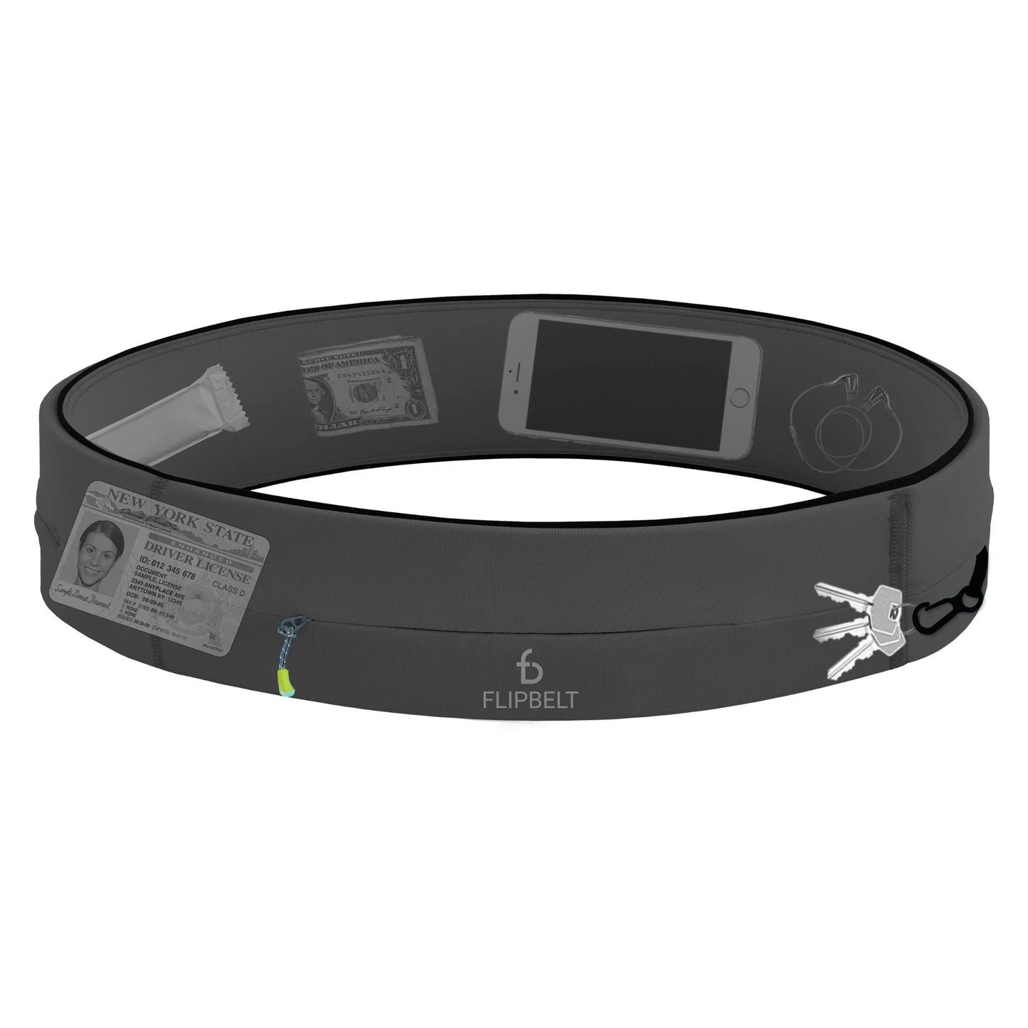 PaceLoop Zipper Running Belt