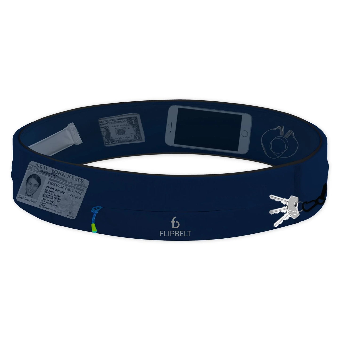 PaceLoop Zipper Running Belt